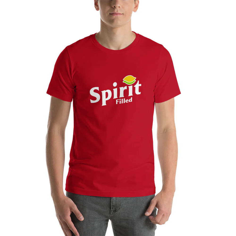 Men Spirit Filled Short-Sleeve Unisex T-Shirt - Image 9