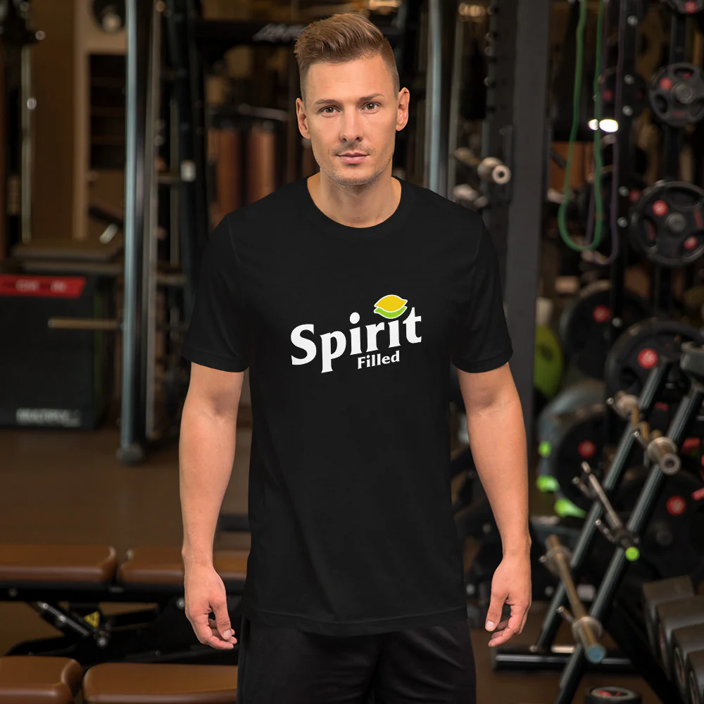 Men Spirit Filled Short-Sleeve Unisex T-Shirt - Image 4